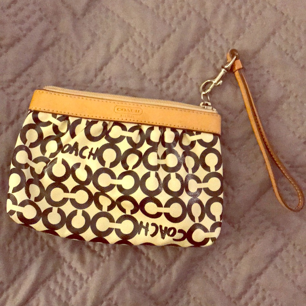 COACH wristlet